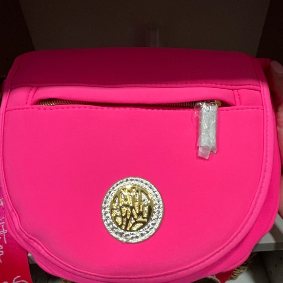 Lilly Pulitzer neoprene crossbody purse - Picture 3 of 4